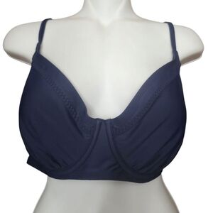 Athleta  Swimwear Bikini Top Color Blue Navy